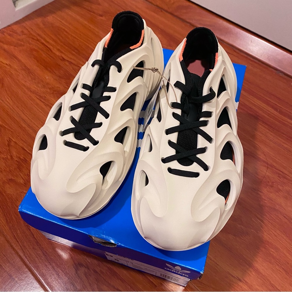 Adidas adiFOM Q “Wonder White” Sneakers